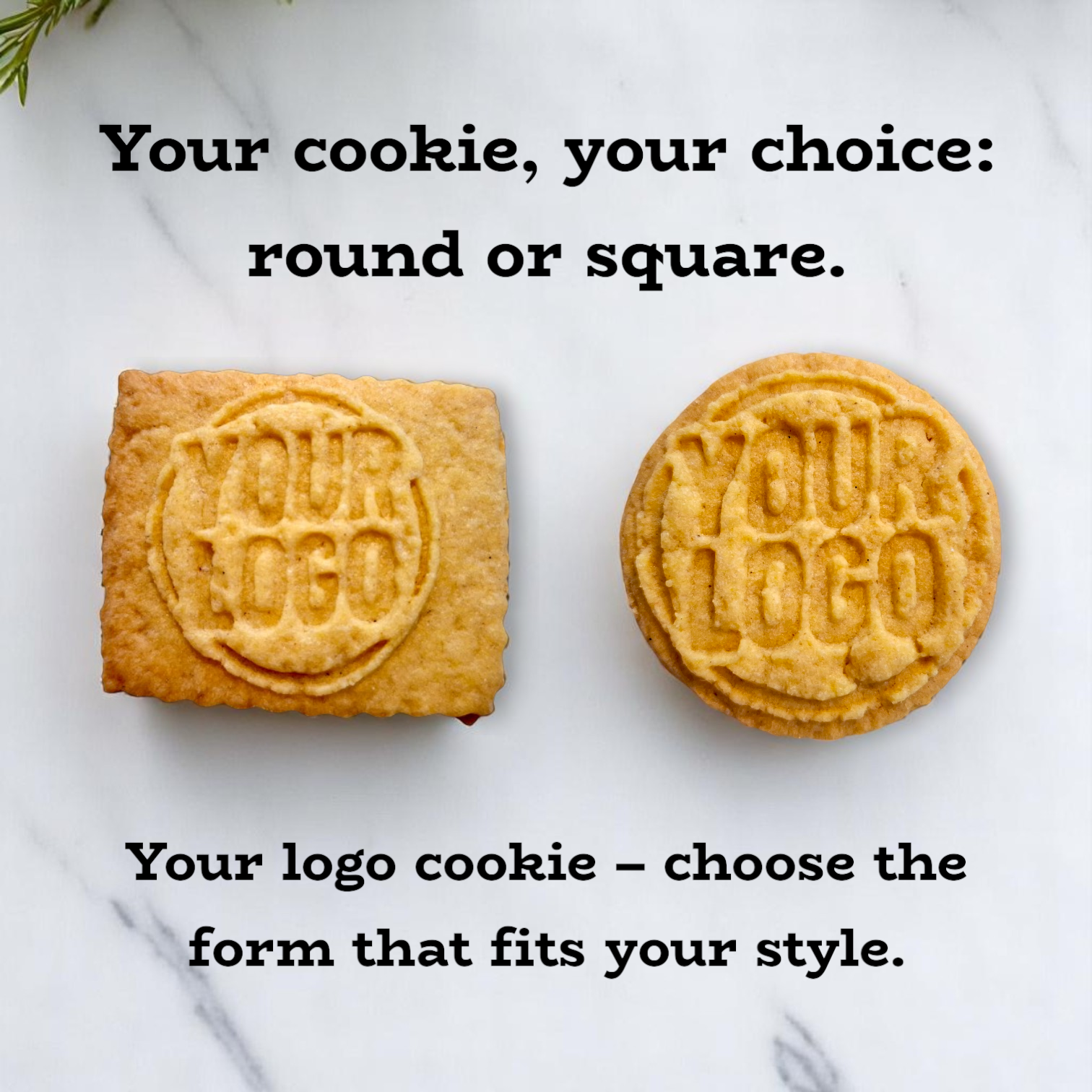 Branded Cookies Canada | Custom Logo Cookies for Businesses | Branded ...